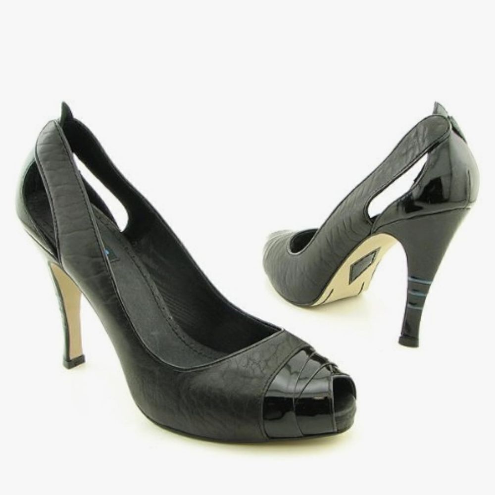 Diesel Light My Fire Y2K Vintage Stiletto Leather Heels Size 40